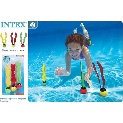 Juego de juguetes de buceo con algas marinas Intex 55503