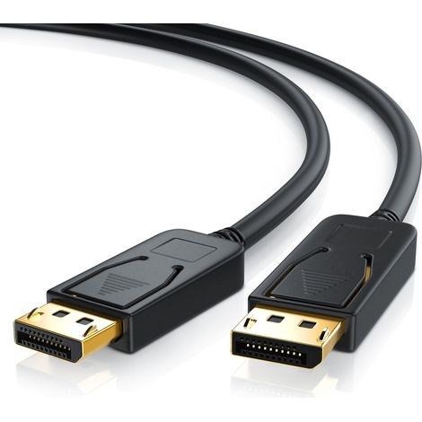 CSL DisplayPort Audio- & Video-Kabel, DP Monitor Kabel 4k 60Hz UHD incl. Audio-Übertragung - 2m (1/5)