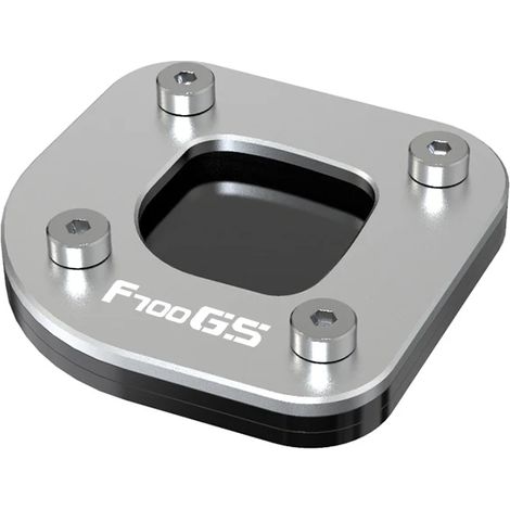 (F700GS) Nouvelle béquille latérale compatible avec BMW F800GS, F800GSA, F650GS Twin, F700GS, F800 GS, GSA et F650 GS : extension de support et support de béquille latérale maxpower (1/4)