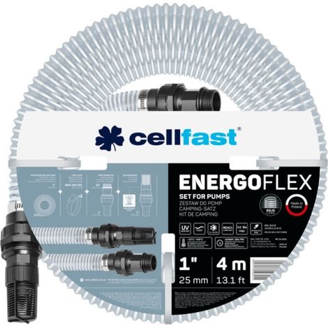SET FÜR PUMPE MIT KORB UND ARMATUREN ENERGOFLEX 1'' 4 MB - C 23-650