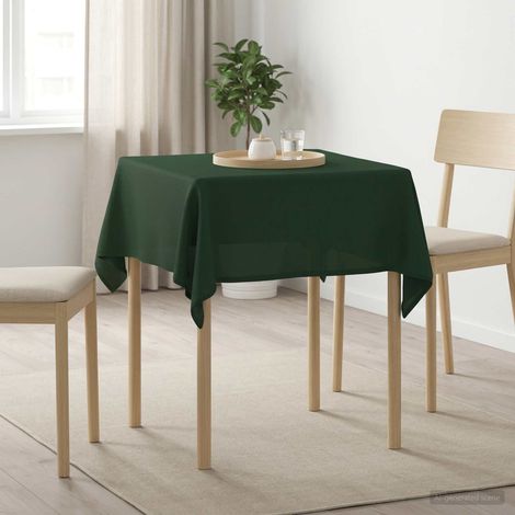 vidaXL Table Cloth 5 pcs Square Dark Green 110 x 110 cm (1/5)