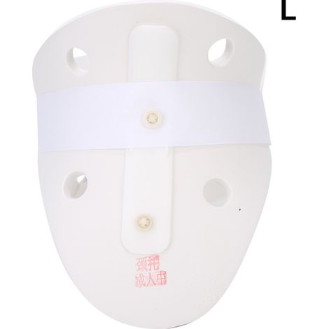 Attelle de Traction Cervicale pour Soulager la Douleur - Orthèse de Correction Vertébrale - Blanc (1/5)