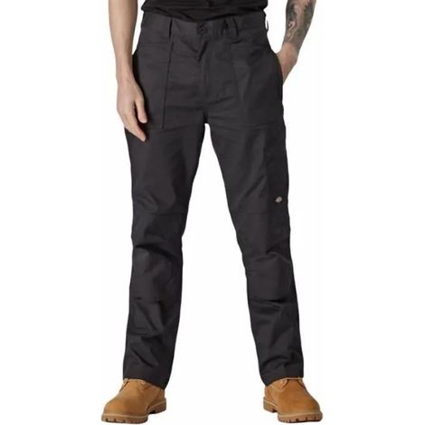 Pantalón de trabajo Dickies Action Flex gris talla 48