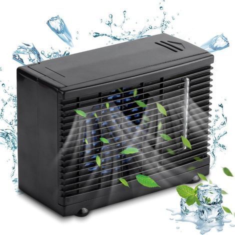 12V Portable Climatiseur Refroidisseur avec Vitesses Réglables Mini Universel Personnel Voiture Ventilateur De Refroidissement Personnel pour la Maison Camping Electric Fans (1/5)