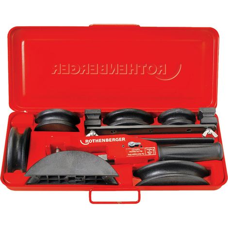 Rothenberger – Cintreuse tube Maxi Set MSR 14-16-18-20-25mm – Biegesegmentes interchangeables – Pour espaces confinés – Biegesysteme optimisés