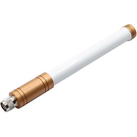 Hochleistungsfähige, wasserdichte, omnidirektionale 433-MHz-Glasfaserantenne mit N-Stecker, 100 W, 10 dB, 50 Ω (1/5)