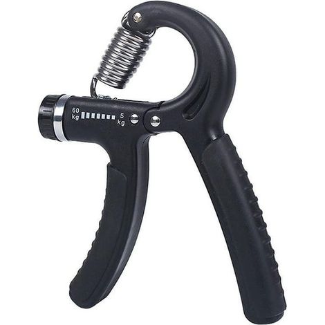 Lot de 2 Poignées de Musculation Homme 5-60kg Réglable Grip pour Récupération Musculaire (1/4)