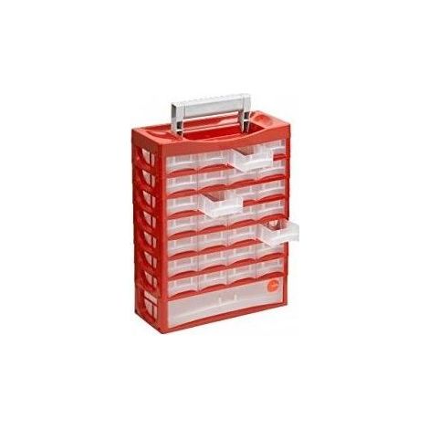 Alutec 66014 Valigetta per minuteria Scomparti: 29 Contenuto 1 pz.