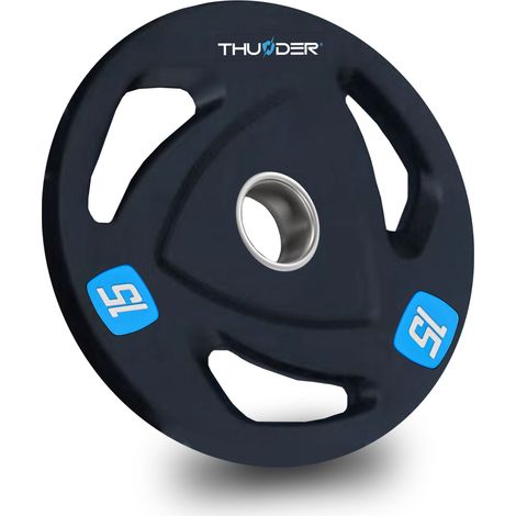 Disque de musculation olympique Thunder® 10 kg (1/5)