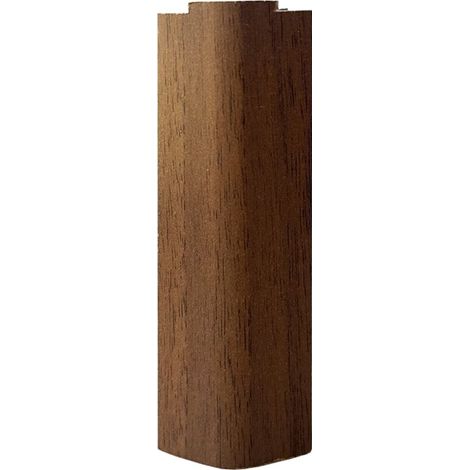 Angolare per zoccolo cucina 90° noce scuro h12 ANGOLAREH12NS