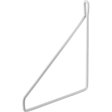 Dolle Regalträger Fil 21 x 21 x 0,6 cm weiß Alu Wandregal