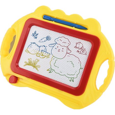Tableau Magnétique Dessin Enfants - Tableau À Écrire Sans Craie Ni Encre - Idéal Pour Apprentissage Précoce - 1 Pièce (1/5)