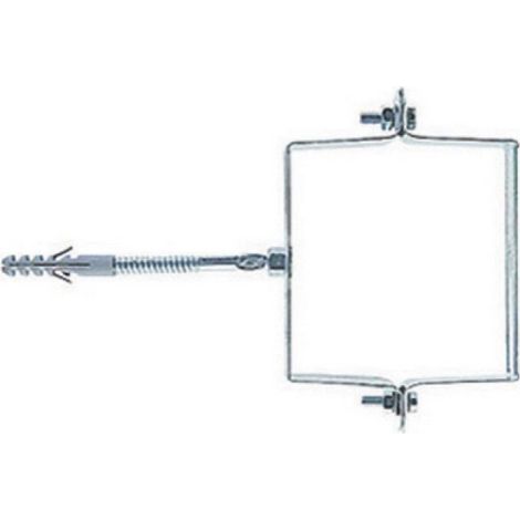 COLLARE FISCHER IN ACCIAIO ZINCATI QUADRI SCP Q 80 x 80