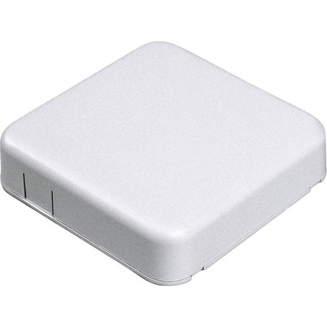 Hammond Electronics 1551SNAP4WH Universal-Gehäuse 20 x 80 x 80 ABS Weiß 1 St.
