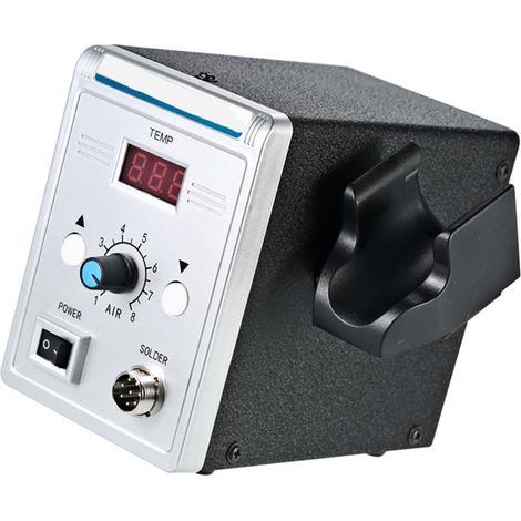 Station de soudage numérique 858D 700W, fer à souder LED, poste de dessoudage BGA, pistolet à air chaud et fer électrique pour SMD SMT DIP (1/5)