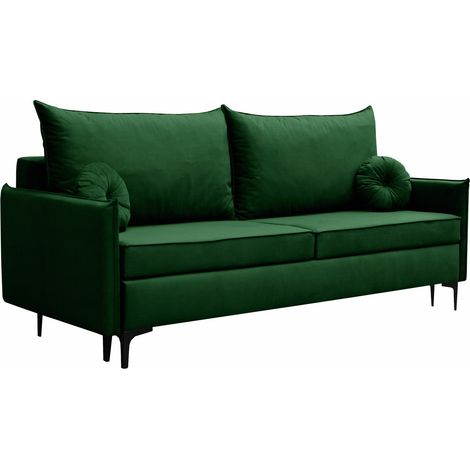 Sofá cama Clovis 103, Manila 35, Almacenaje, 0, 101x216x96cm