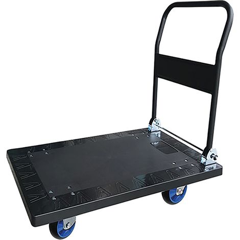 Carrello in plastica - 4 ruote in gomma - Carico max. 500 kg - CP50PU