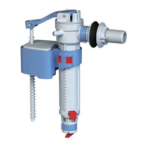 RUBINETTO GALLEGGIANTE MULTI-CONNECT A DOPPIA ENTRATA- Codoli 1/2  e 3/8- CR- pezzi 1