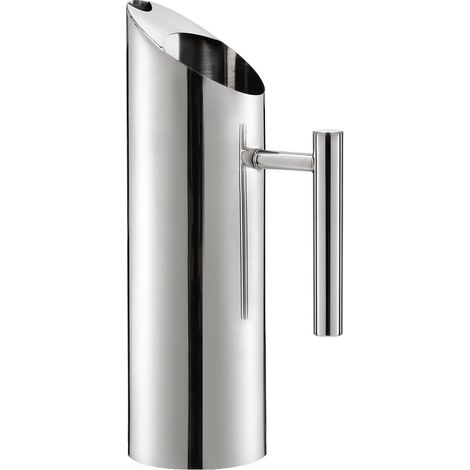 Carafe inox 1,5 L anti-glace, service boissons froides, usage maison/hôtel