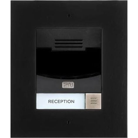 2N IP Solo Videocitofono IP da Incasso con Telecamera HD 1 Tasto Nero IP54 IK08 (1/2)