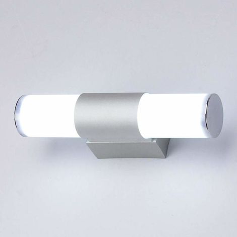 Applique murale LED - WENDD - Acier inoxydable - 25 x 9 cm - Salle de bain - Éclairage intérieur (1/5)