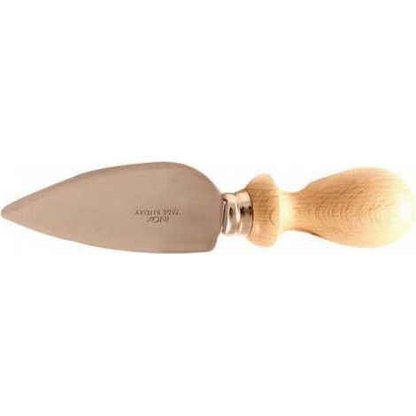Couteau à râper grande pointe, manche en bois, chaudron
