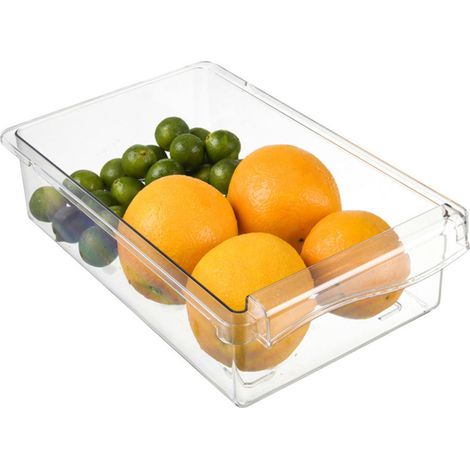 Bac de rangement Transparent, Type de tiroir en ABS Durable pour animaux de compagnie, conception transparente, large Application, stockage des œufs, avec support (1/5)