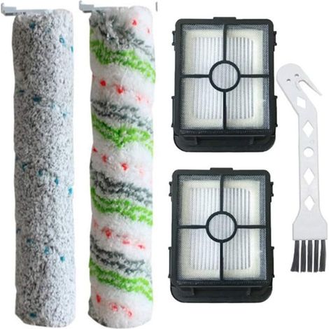 Kit de 5 cepillos de filtro para aspiradora Bissell Crosswave 2554, 2590 y 2554A. (1/5)