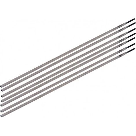 FERM WEA1012 Électrodes 2.6mm 1kg - pour soudeuse électrique ± 52 pièces