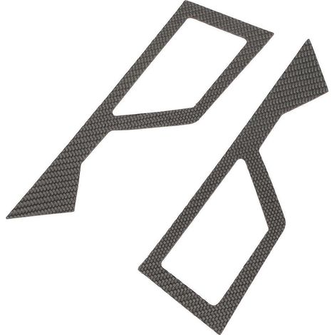 2Pcs Panneau Arrière en Fibre de Carbone pour Polaris RZR PRO, Couverture Décorative Protectrice Élégante, Remplacement de Qualité pour UTV (1/4)
