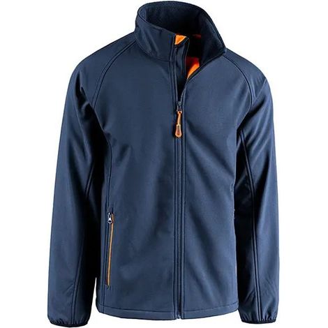 Q.TA' 1 GIUBBINO MAESTRALE SOFTSHELL BLU NAVY/ARAN. TG XXL