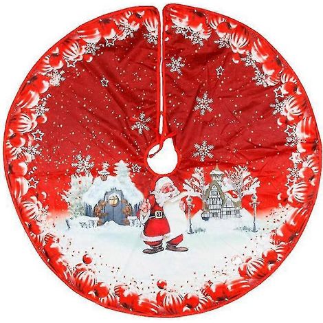 Adorno para la base del árbol de Navidad, 81 cm de diámetro. (1/2)