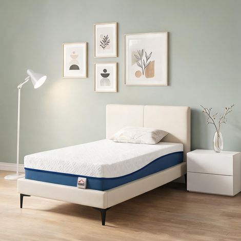 Matelas bleu-Vert 190 x 90 x 20 cm (1/5)