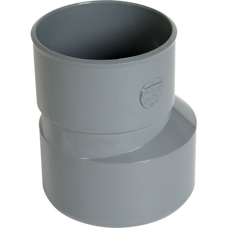 Réduction extérieure excentrée PVC mâle-femelle - 125 mm - 110 mm - NICOLL