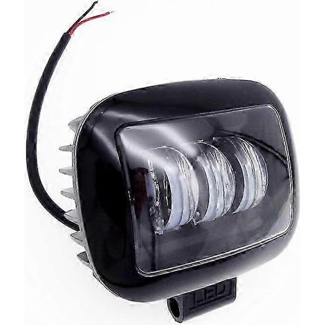 Phare de travail universel à LED carré rond 6D pour SUV, Niva, quad, tracteur, camion, moto, feux de route pour véhicules tout-terrain (1/4)