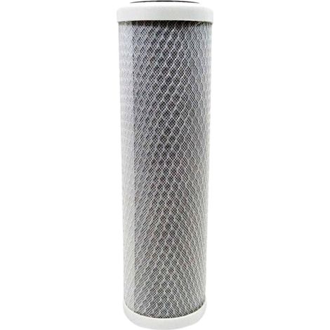 Toodo – Cartouche filtrante 20 pouces – Duo 5 microns anti-sédiments et charbon actif – Élimine goût et odeurs – Remplacement annuel recommandé