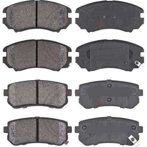 KIT PASTIGLIE FRENO ANTERIORI E POSTERIORI compatibile con KIA VENGA (YN) / PASTIGLIE FRENANTI AUTO OEM FDB4339,FDB1521 / SOSTITUZIONE DIRETTA / BASSA POLVERE / SILENZIOSO (1/4)