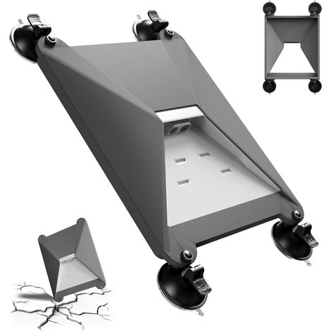 Support à Ventouse Ultra-Puissant pour Mini – Accessoire de stabilisation du Signal Satellite, idéal pour Voiture, Camping-Car, Bateau, fenêtre et Toit ouvrant (Gris) (1/5)