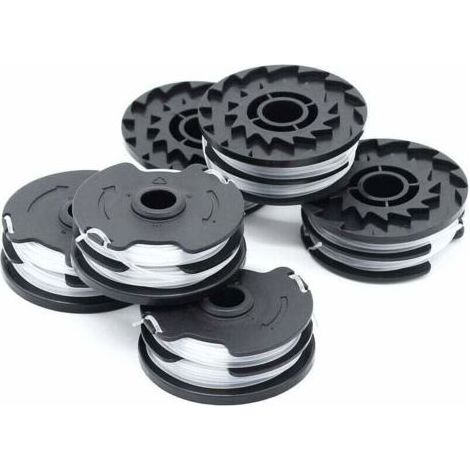 Bobines fil rechange débroussailleuses LIDL Parkside 6pcs - 1.6mm 4m (2pcs/modèle PRTA 20-Li/PRT 550/PRT 300) - Durables - Propriétaires de Parkside (1/4)