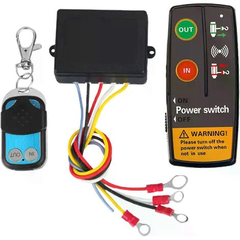 Seilwinden-Fernbedienungsschalter-Set, lange Lebensdauer, 12 V/24 V - JXLGV (1/4)