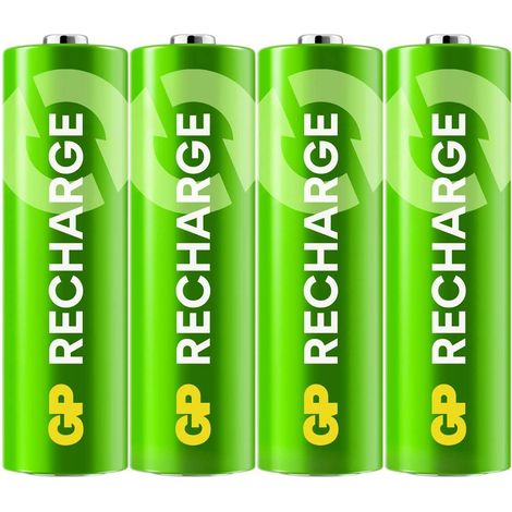 GP Recharge Batteria ricaricabile Stilo (AA) NiMH 2100 mAh 1.2 V 4 pz.