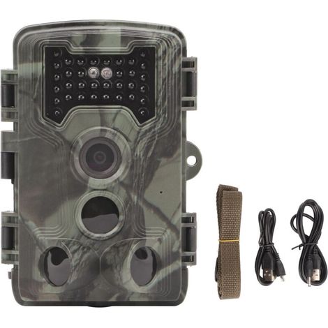 Caméra de chasse infrarouge 1080P 36MP étanche IP66, détection automatique, angle large 120° pour observation de la faune