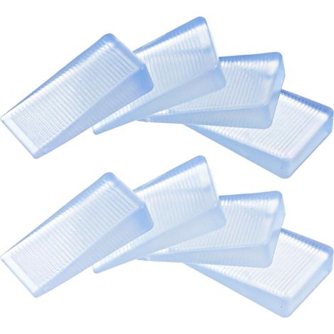 8 cales de toilette, cales de nivellement en caoutchouc, niveleurs (1/5)