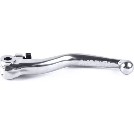Leva frizione AWORKX Braketec in alluminio Silver GasGas EC '21- Husqvarna TE '22+