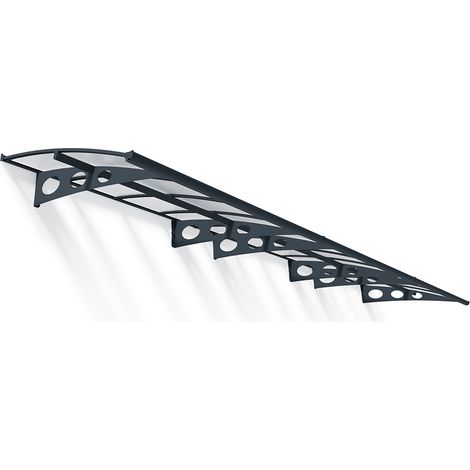 Palram - Canopia Herald 6690  Vordach  Anthrazit  139x671x33 cm