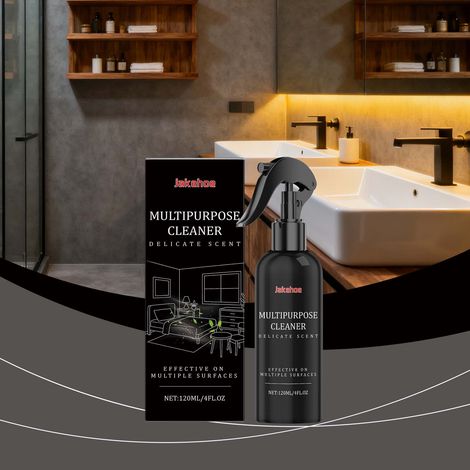 Mehrzweck-Reinigungsspray für Haushalt und Bad, reinigt Fliesen, entfernt Kalk und Flecken und reinigt verschiedene Oberflächen – 120 ml -- BIEMMEDUE (1/5)