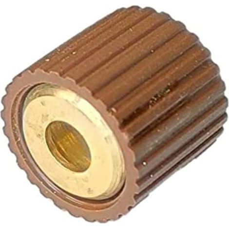 10 PEZZI - SUPPORTO REGGIPANO IN GOMMA MARRONE PER CRISTALLI 12MM