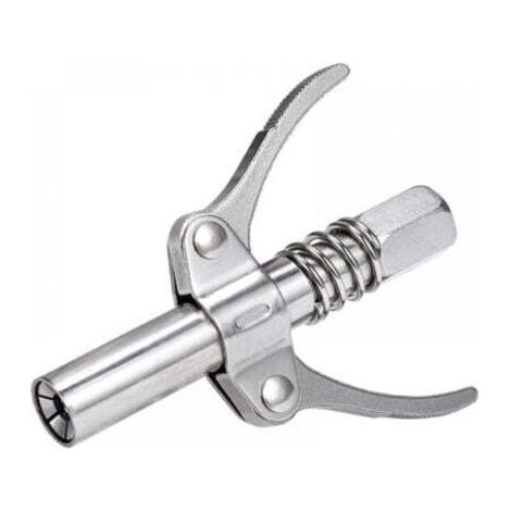 1PC Embout Pompe a Graisse, Coupleur Rapide pour Pistolet à Graisse,10 000 psi, Embout de Préhension pour Graisseurs Coniques et tous Types de Presses de Graisse (1/4)