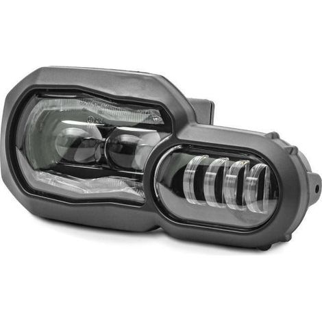 LED-Scheinwerfer kompatibel mit BMW F 800 GS / Adventure 08-18 Hauptscheinwerfer mit ECE Lumitecs QL2