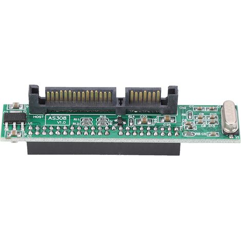 Carte Adaptateur SATA Femelle 22 Broches vers IDE Mâle 44 Broches pour Disque Dur 2,5 Pouces (1/5)